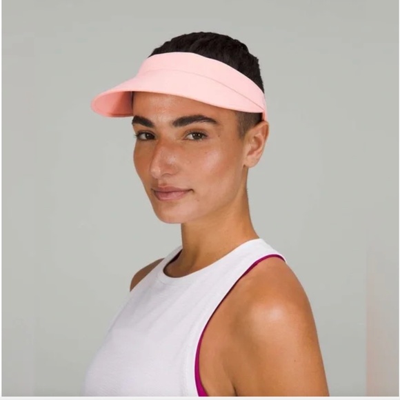 Lululemon Fast Paced Run Visor Dew Pink - Picture 1 of 6